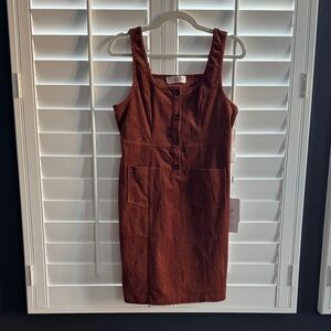 NWT JJ’s House corduroy jumper dress